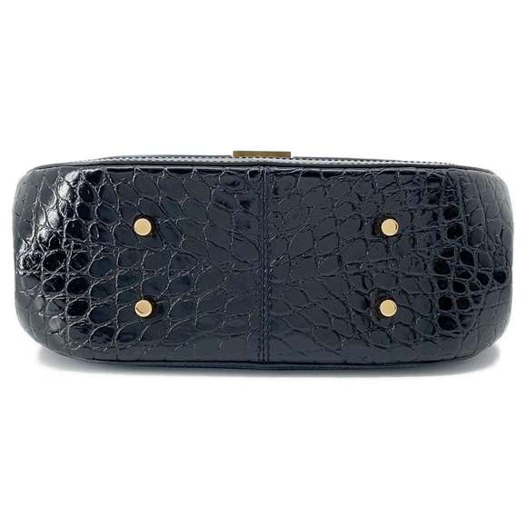 Versace Greca Goddess Embossed 2way Handbag Black - Picture 3 of 15